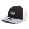 2025 March Madness Final Four 3D Snapback Trucker Hat- Black/ White/ Heather Grey