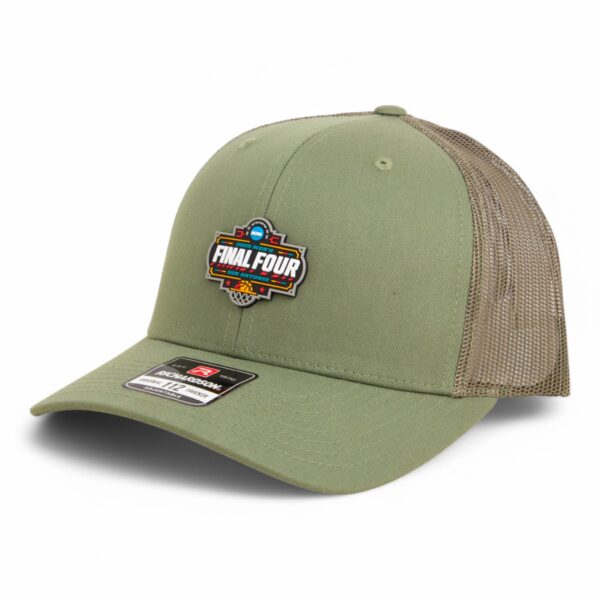 2025 March Madness Final Four 3D Snapback Trucker Hat- Loden