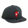 Arkansas Razorbacks Pitching Ribby 3D Classic Rope Hat- Charcoal