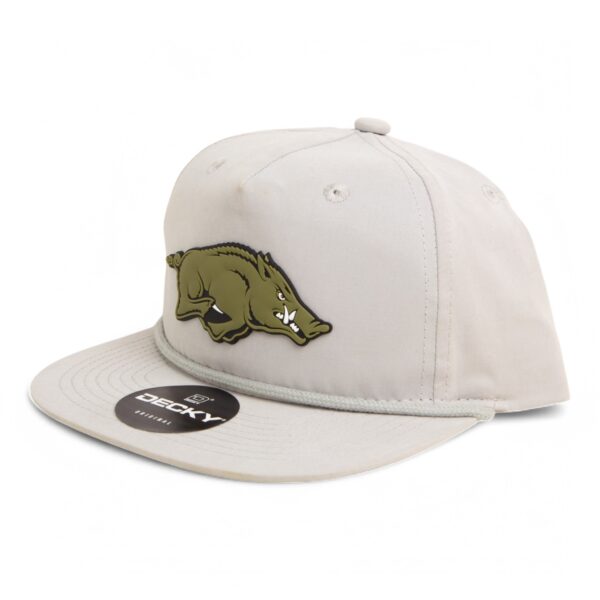 Arkansas Razorbacks Loden Edition 3D Classic Rope Hat- Grey