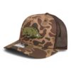 Arkansas Razorbacks Loden Edition 3D Snapback Trucker Hat- Bark Duck Camo/ Brown