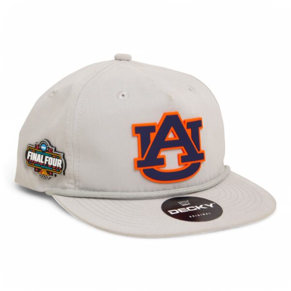 Auburn Tigers 2025 Final Four 3D Classic Rope Hat- Grey