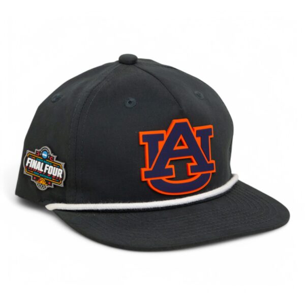 Auburn Tigers 2025 Final Four 3D Classic Rope Hat- Charcoal/ White