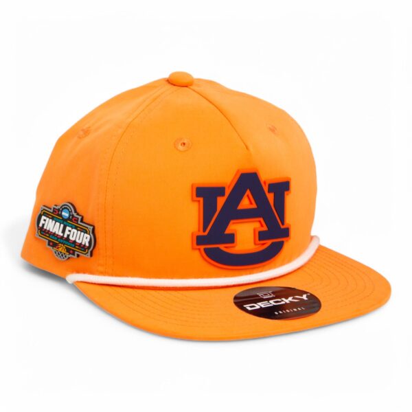 Auburn Tigers 2025 Final Four 3D Classic Rope Hat- Orange/ White