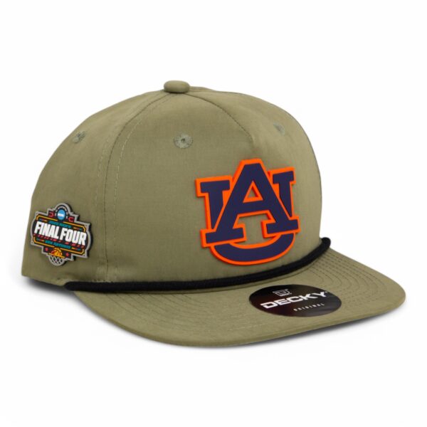 Auburn Tigers 2025 Final Four 3D Classic Rope Hat- Loden/ Black