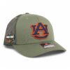 Auburn Tigers 2025 Final Four 3D Snapback Trucker Hat- Loden Camo