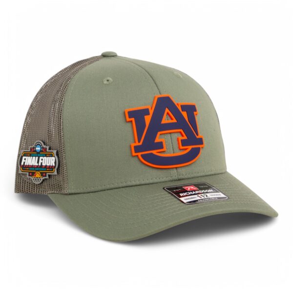 Auburn Tigers 2025 Final Four 3D Snapback Trucker Hat- Loden