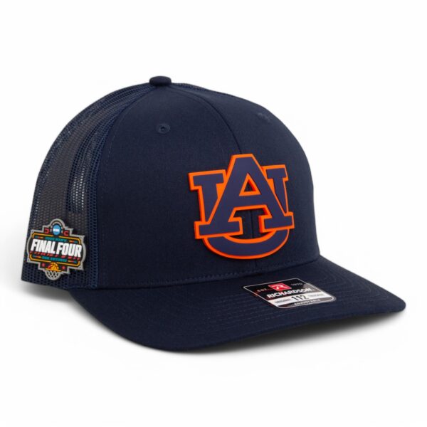 Auburn Tigers 2025 Final Four 3D Snapback Trucker Hat- Navy