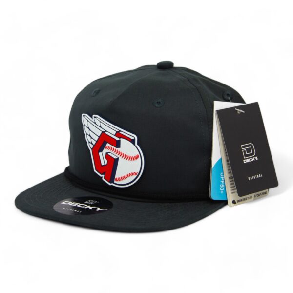 Cleveland Guardians 3D Classic Rope Hat- Charcoal/ Black
