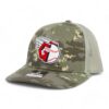 Cleveland Guardians 3D Snapback Trucker Hat- Military Digital Camo