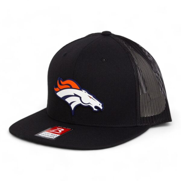 Denver Broncos 3D Wool Blend Flat Bill Hat- Black