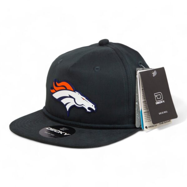 Denver Broncos 3D Classic Rope Hat- Charcoal