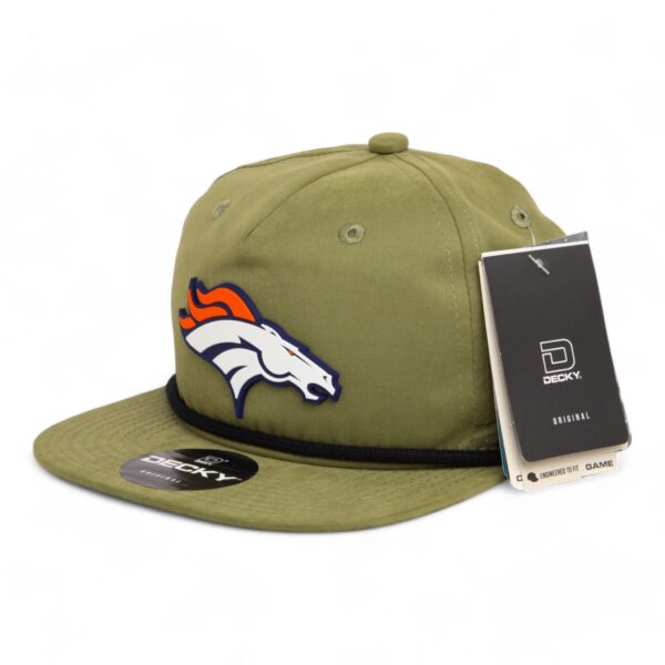Denver Broncos 3D Classic Rope Hat- Loden/ Black
