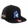 Duke Blue Devils 2025 Final Four 3D Snapback Seven-Panel Flat Bill Trucker Hat- Black
