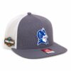 Duke Blue Devils 2025 Final Four 3D Wool Blend Flat Bill Hat- Charcoal/ White