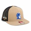 Duke Blue Devils 2025 Final Four 3D Wool Blend Flat Bill Hat- Tan/ Black