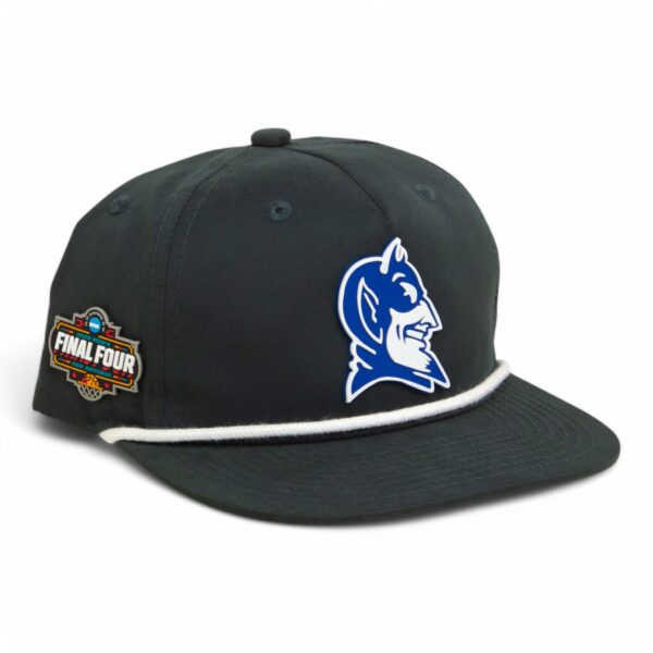 Duke Blue Devils 2025 Final Four 3D Classic Rope Hat- Charcoal/ White