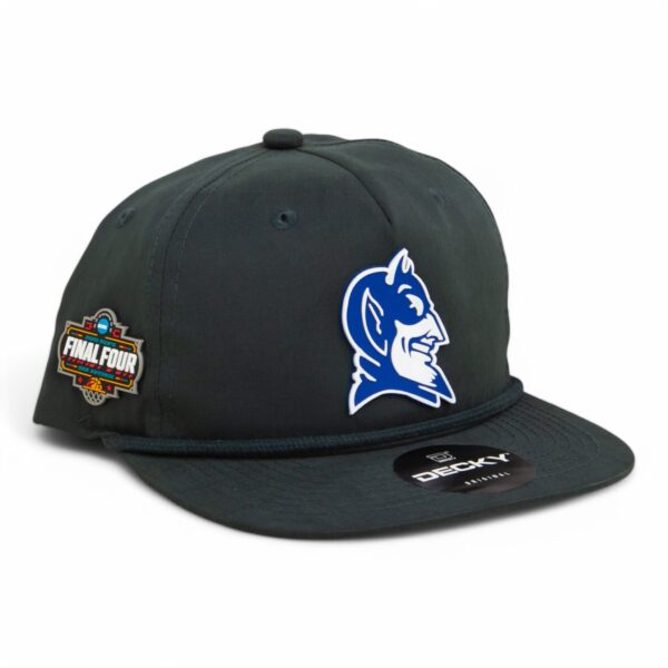 Duke Blue Devils 2025 Final Four 3D Classic Rope Hat- Charcoal
