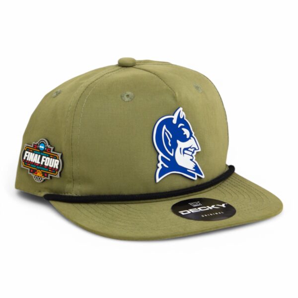 Duke Blue Devils 2025 Final Four 3D Classic Rope Hat- Loden/ Black