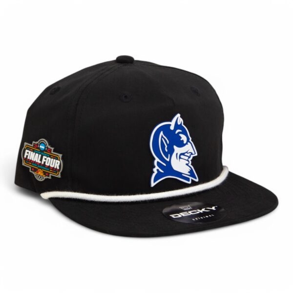 Duke Blue Devils 2025 Final Four 3D Classic Rope Hat- Black/ White