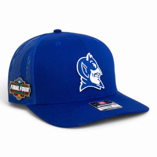 Duke Blue Devils 2025 Final Four 3D Snapback Trucker Hat- Royal