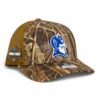 Duke Blue Devils 2025 Final Four 3D Snapback Trucker Hat- Realtree Max 7/ Buck