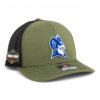 Duke Blue Devils 2025 Final Four 3D Snapback Trucker Hat- Loden/ Black