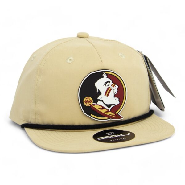 Florida State Seminoles 3D Classic Rope Hat- Birch/ Black