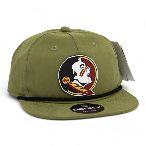 Florida State Seminoles 3D Classic Rope Hat- Loden/ Black