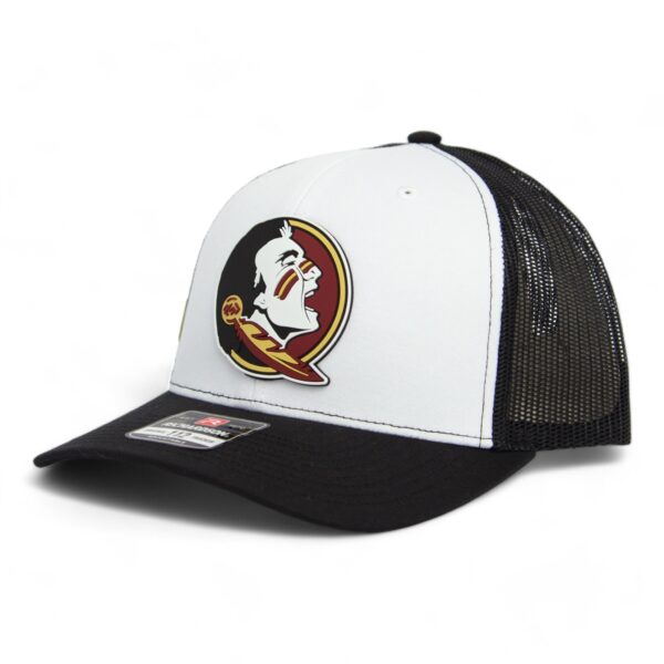 Florida State Seminoles 3D Snapback Trucker Hat- White/ Black