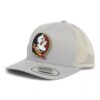 Florida State Seminoles 3D YP Snapback Trucker Hat- Silver