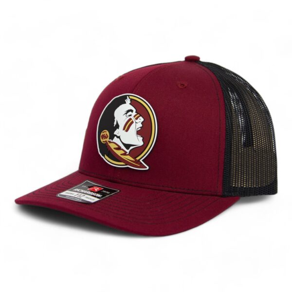 Florida State Seminoles 3D Snapback Trucker Hat- Cardinal/ Black