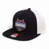 Florida Gators 2025 Basketball National Champions 3D Wool Blend Flat Bill Hat- Black/ White