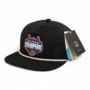 Florida Gators 2025 Basketball National Champions 3D Perforated Rope Hat- Black/ White