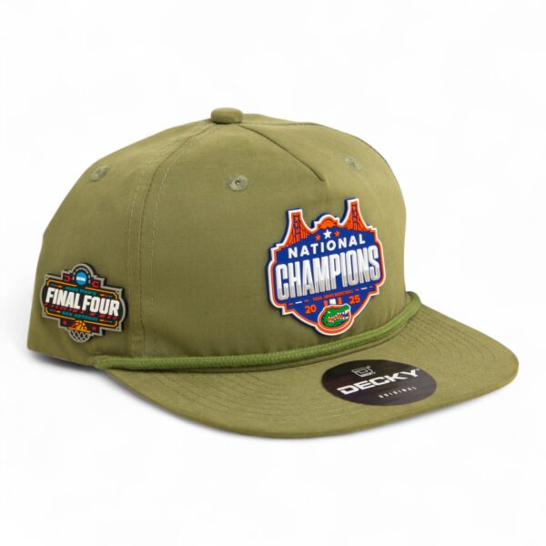 Florida Gators 2025 Final Four National Champions 3D Classic Rope Hat- Loden
