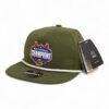Florida Gators 2025 Basketball National Champions 3D Classic Rope Hat- Olive/ White