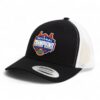 Florida Gators 2025 Basketball National Champions 3D YP Snapback Trucker Hat- Black/ White