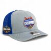 Florida Gators 2025 Final Four National Champions Snapback Trucker Hat- Heather Grey/ Royal