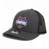 Florida Gators 2025 Basketball National Champions Snapback Trucker Hat- Charcoal/ Black