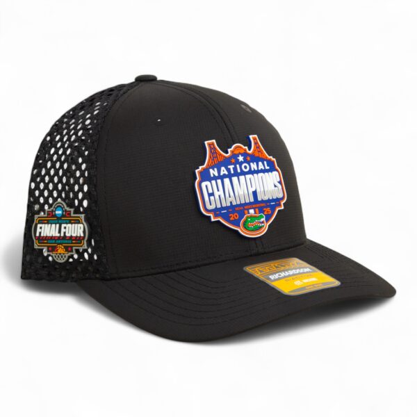 Florida Gators 2025 Final Four National Champions 3D Snapback Tilikum Trucker Hat- Black