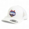 Florida Gators 2025 Basketball National Champions 3D YP Snapback Trucker Hat- White