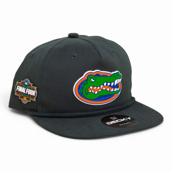 Florida Gators 2025 Final Four 3D Classic Rope Hat- Charcoal