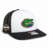 Florida Gators 2025 Final Four 3D Snapback Trucker Hat- White/ Black