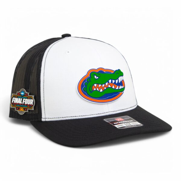 Florida Gators 2025 Final Four 3D Snapback Trucker Hat- White/ Black