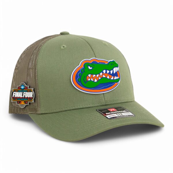 Florida Gators 2025 Final Four 3D Snapback Trucker Hat- Loden
