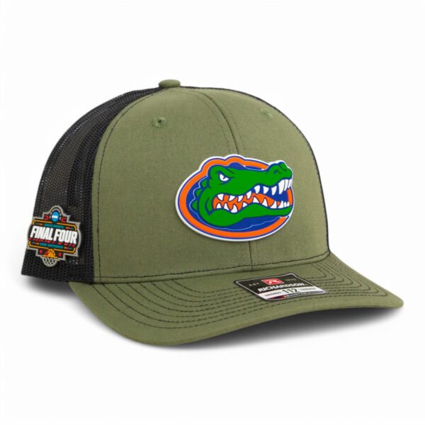 Florida Gators 2025 Final Four 3D Snapback Trucker Hat- Loden/ Black