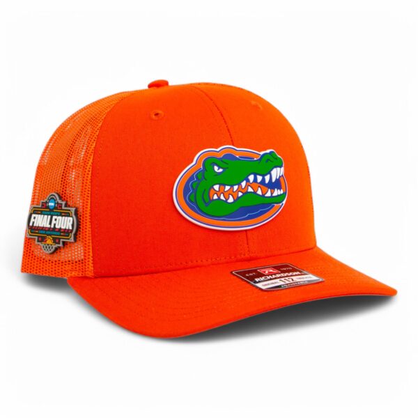 Florida Gators 2025 Final Four 3D Snapback Trucker Hat- Orange