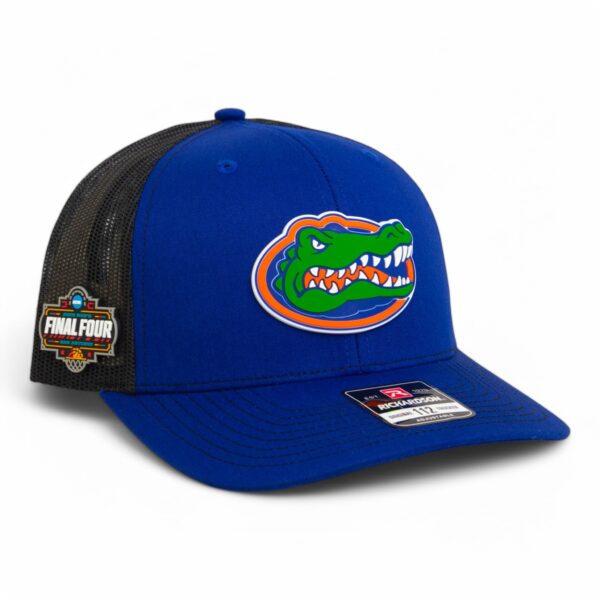 Florida Gators 2025 Final Four 3D Snapback Trucker Hat- Royal/ Black