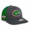Florida Gators 2025 Final Four 3D Snapback Trucker Hat- Charcoal/ Kelly Green