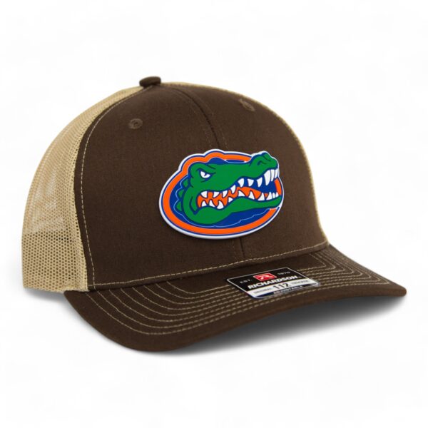 Florida Gators Snapback Trucker Hat- Brown/ Tan